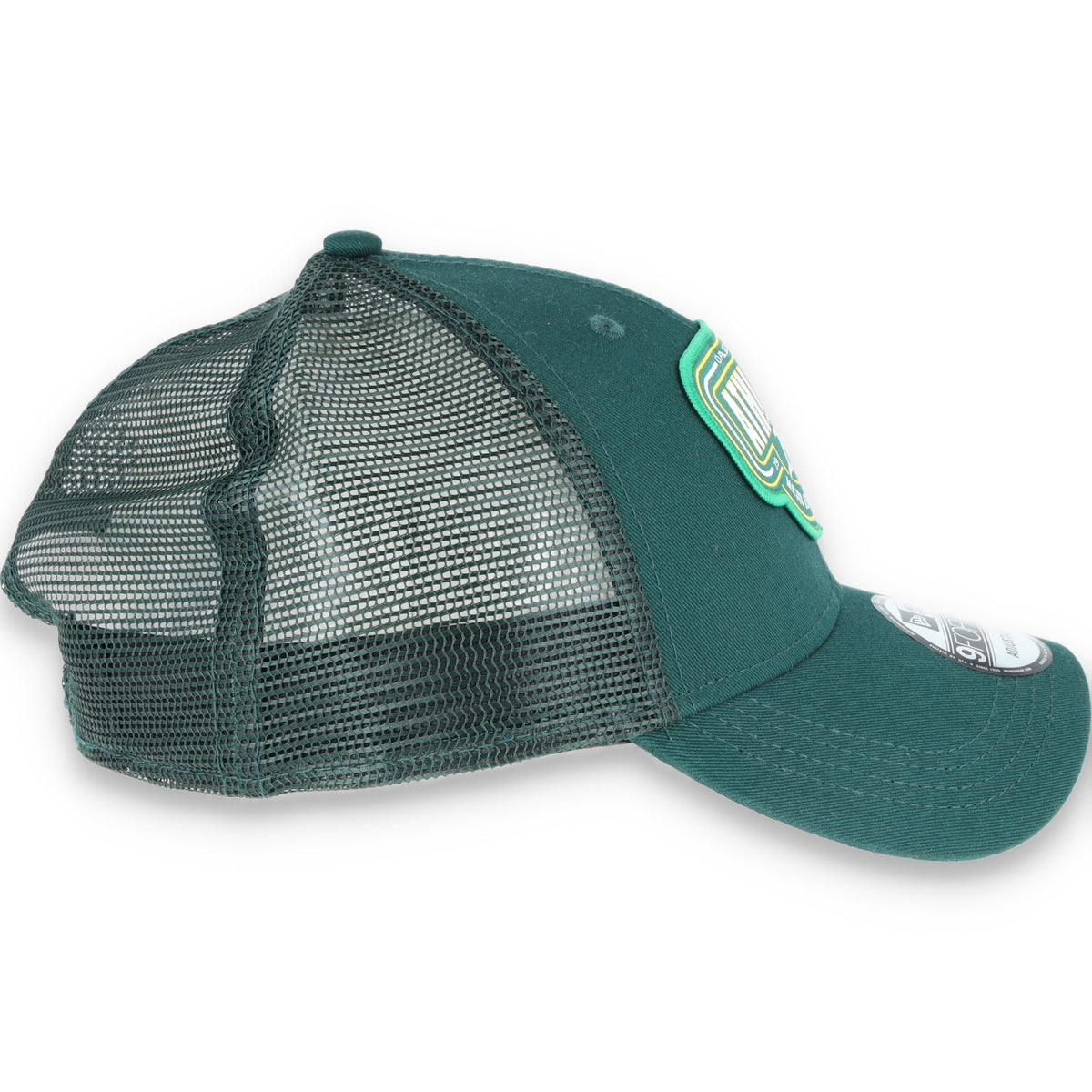 Oakland Athletics New Era Patch 9Forty Snapback product image 4, provided for visual reference and product detail review