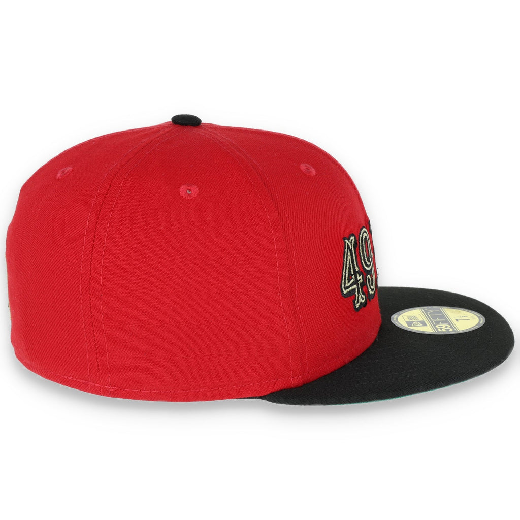 San Francisco 49Ers Nfl Basic 59Fifty Fitted-Black/Red product image 4, provided for visual reference and product detail