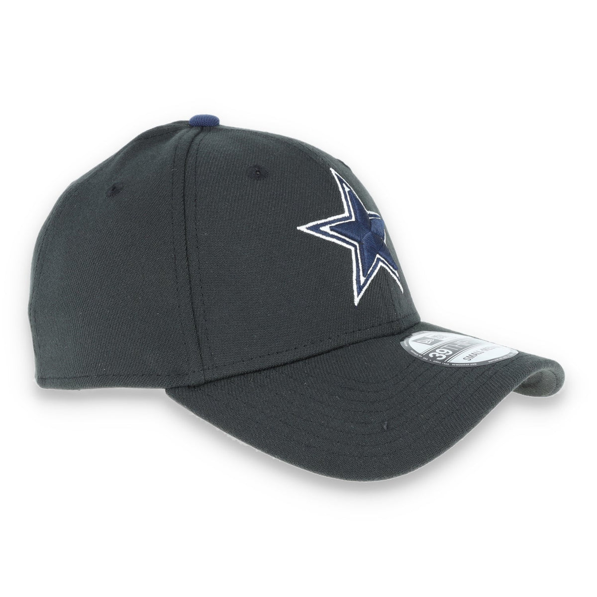 Dallas Cowboys New Era Prime Pierce 39THIRTY Flex Hat - BLACK product image 3, provided for visual reference and product