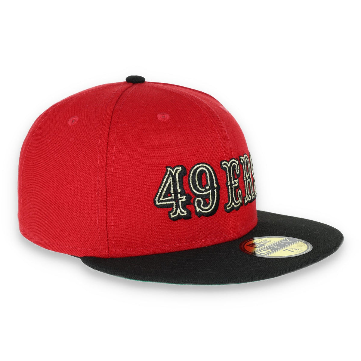San Francisco 49Ers Nfl Basic 59Fifty Fitted-Black/Red product image 3, provided for visual reference and product detail