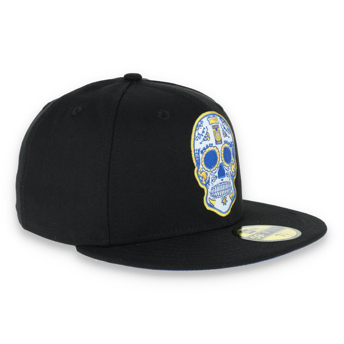 New Era Tigres Uanl Sugar Skull 59Fifty Fitted Hat product image 3, provided for visual reference and product detail review
