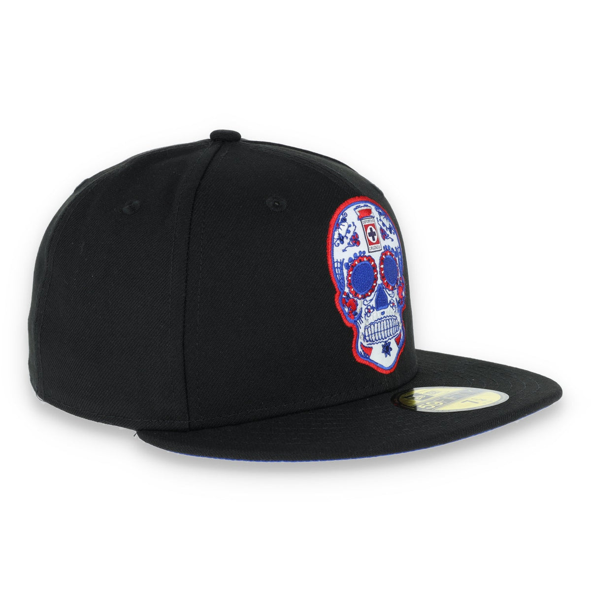 New Era Cruz Azul Sugar Skull 59Fifty Fitted Hat product image 3, provided for visual reference and product detail review
