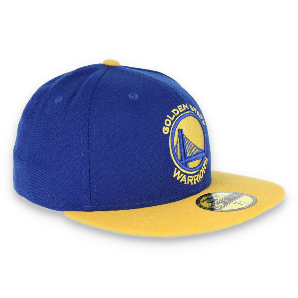 GOLDEN STATE WARRIORS Basic 5Fifty Cap -BLUE/YELLOW product image 3, provided for visual reference and product detail review