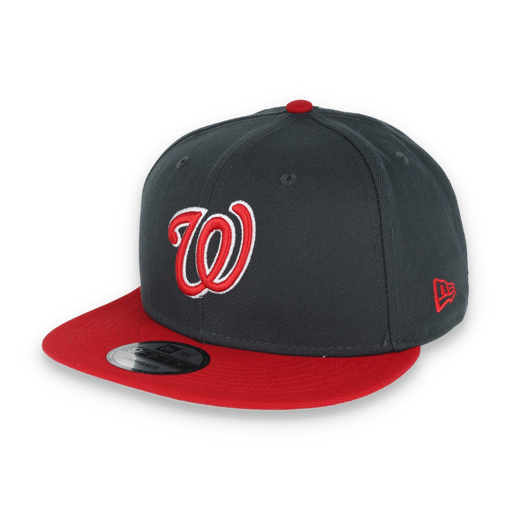 New Era Washington Nationals 2-Tone Color Pack 9FIFTY Snapback Hat - Grey/Scarlet product image 3, provided for visual