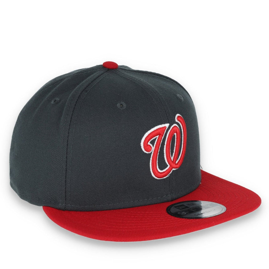 New Era Washington Nationals 2-Tone Color Pack 9FIFTY Snapback Hat - Grey/Scarlet product image 1, provided for visual