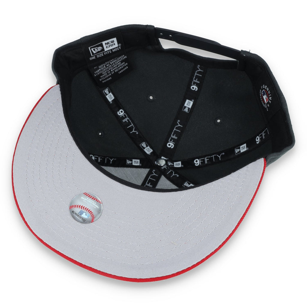 New Era Washington Nationals 2-Tone Color Pack 9FIFTY Snapback Hat - Grey/Scarlet product image 7, provided for visual