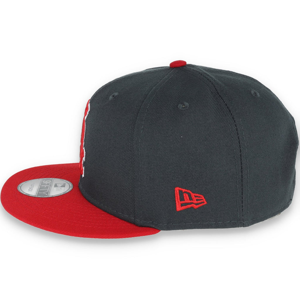 New Era Chicago White Sox 2-Tone Color Pack 9FIFTY Snapback Hat-Grey/Scarlet product image 4, provided for visual reference