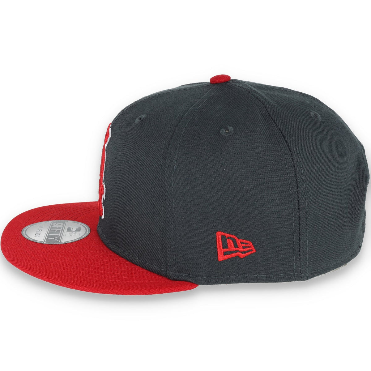 New Era Chicago White Sox 2-Tone Color Pack 9FIFTY Snapback Hat-Grey/Scarlet product image 4, provided for visual reference