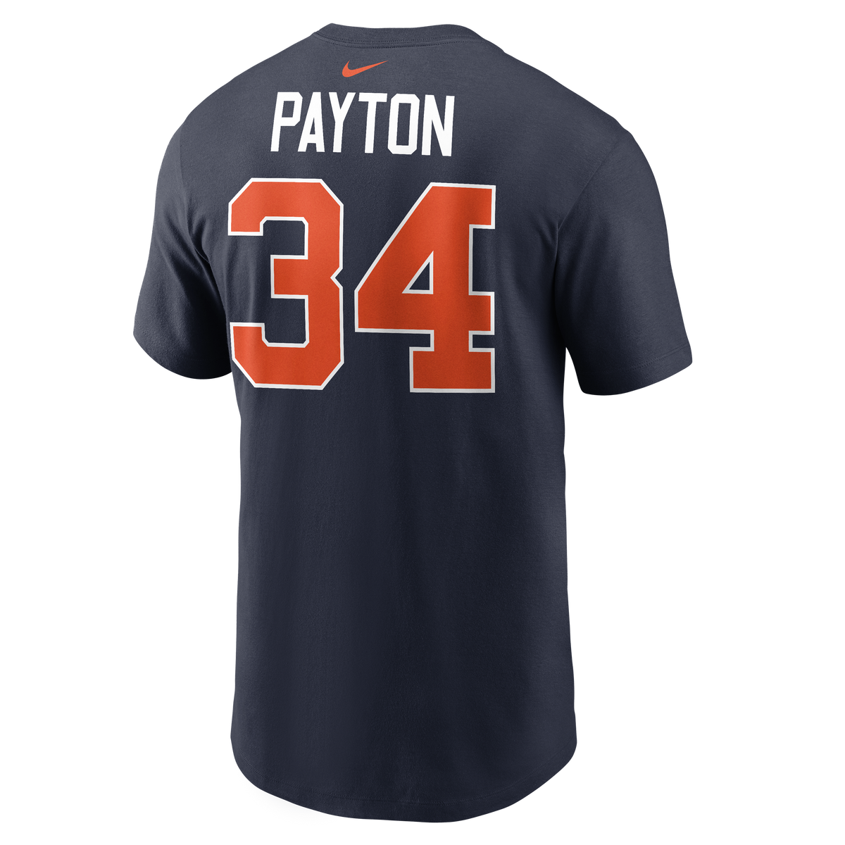 Walter Payton Chicago Bears Nike Men Rivalry T-Shirt product image 2, provided for visual reference and product detail review