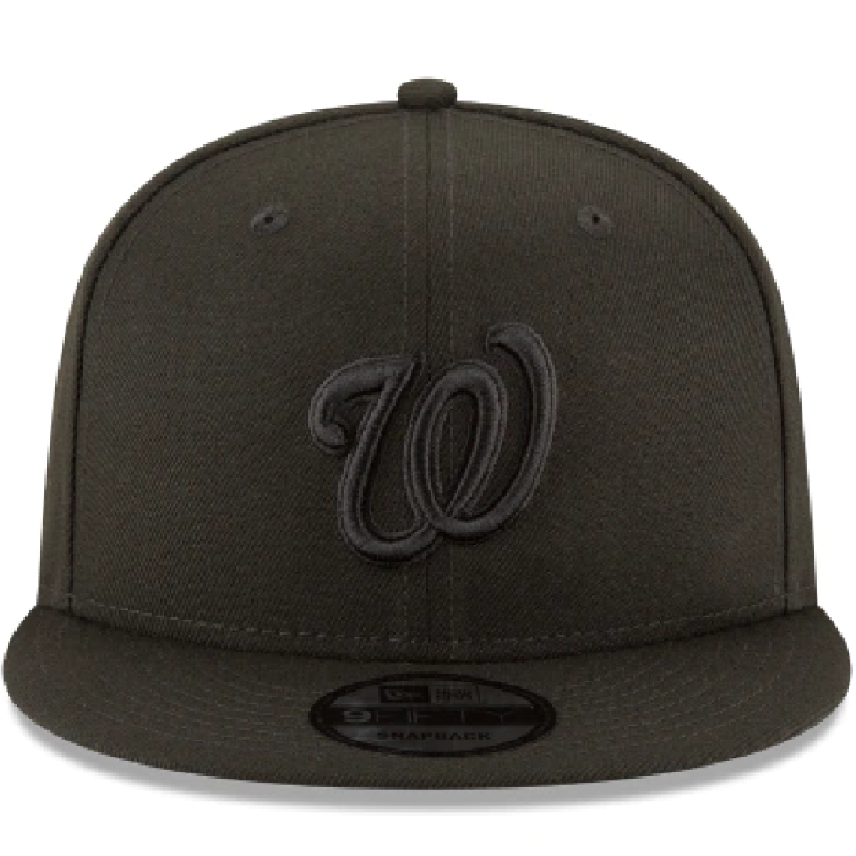 Washington Nationals Mlb Basic 9Fifty Snapback-Black/Black product image 2, provided for visual reference and product detail
