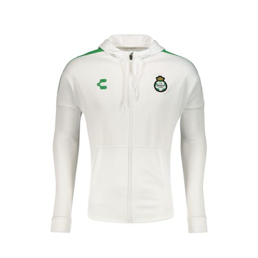 CHARLY Men SANTOS WHI/GREEN JACKET SUMMER 2021 product image 1, provided for visual reference and product detail review