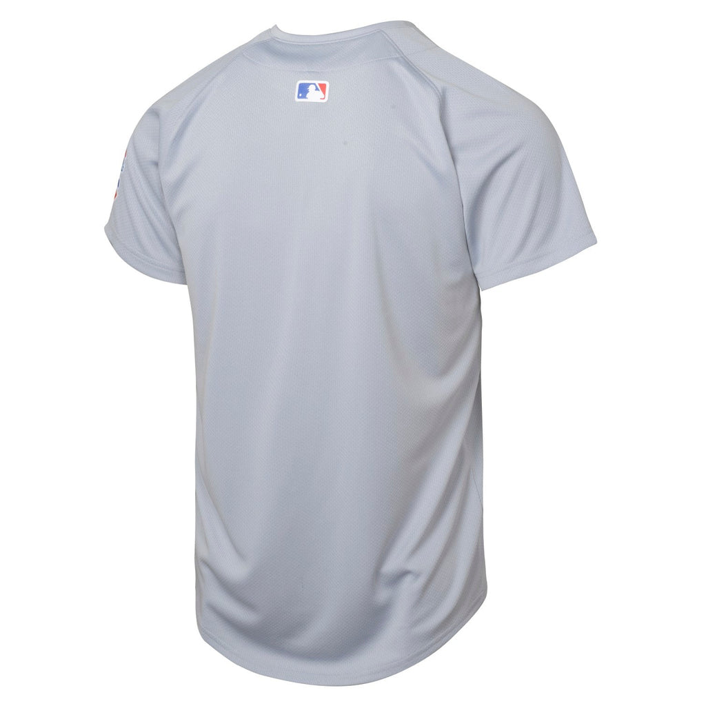 Youth Chicago Cubs Nike Grey Road Limited Jersey product image 3, provided for visual reference and product detail review