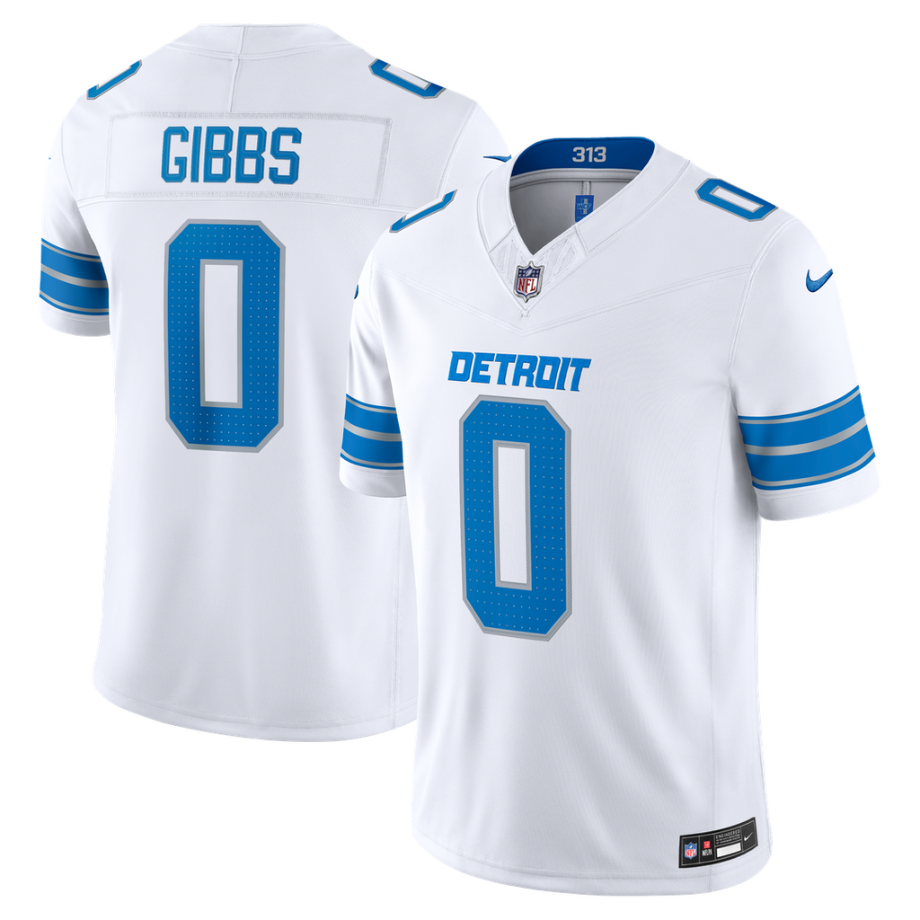 Detroit Lions Jahmyr Gibbs Nike Black Alternate Vapor FUSE product image 7