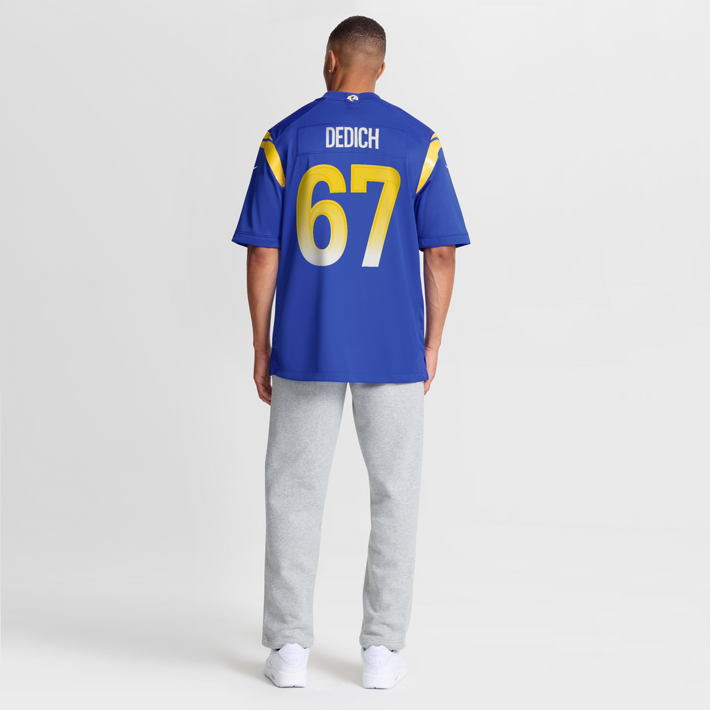 Los Angeles Rams Justin Dedich Nike Royal Game Jersey product image 8