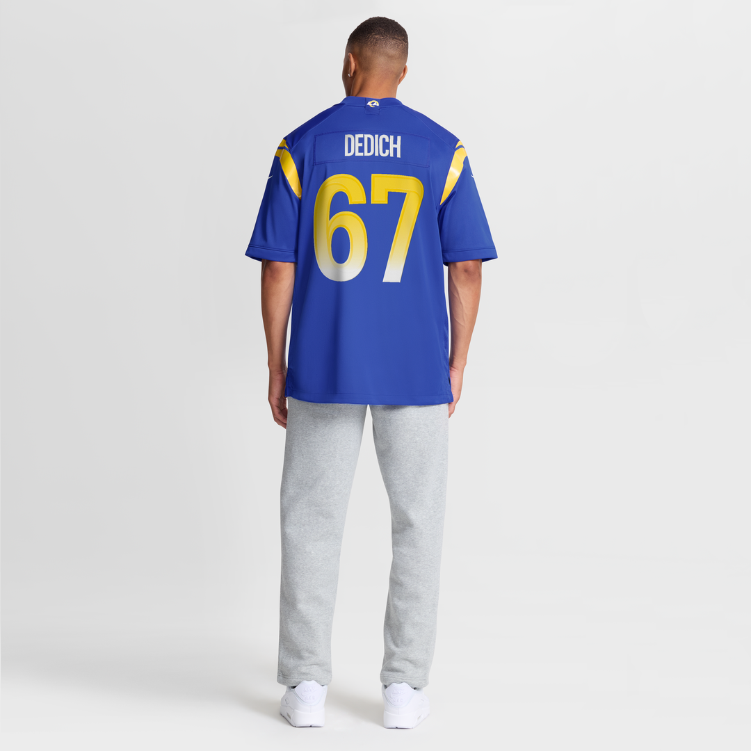 Los Angeles Rams Justin Dedich Nike Royal Game Jersey product image 8