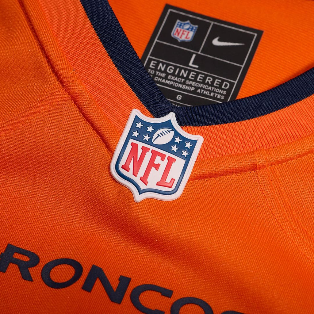Denver Broncos Justin Strnad Nike Orange Game Jersey product image 4