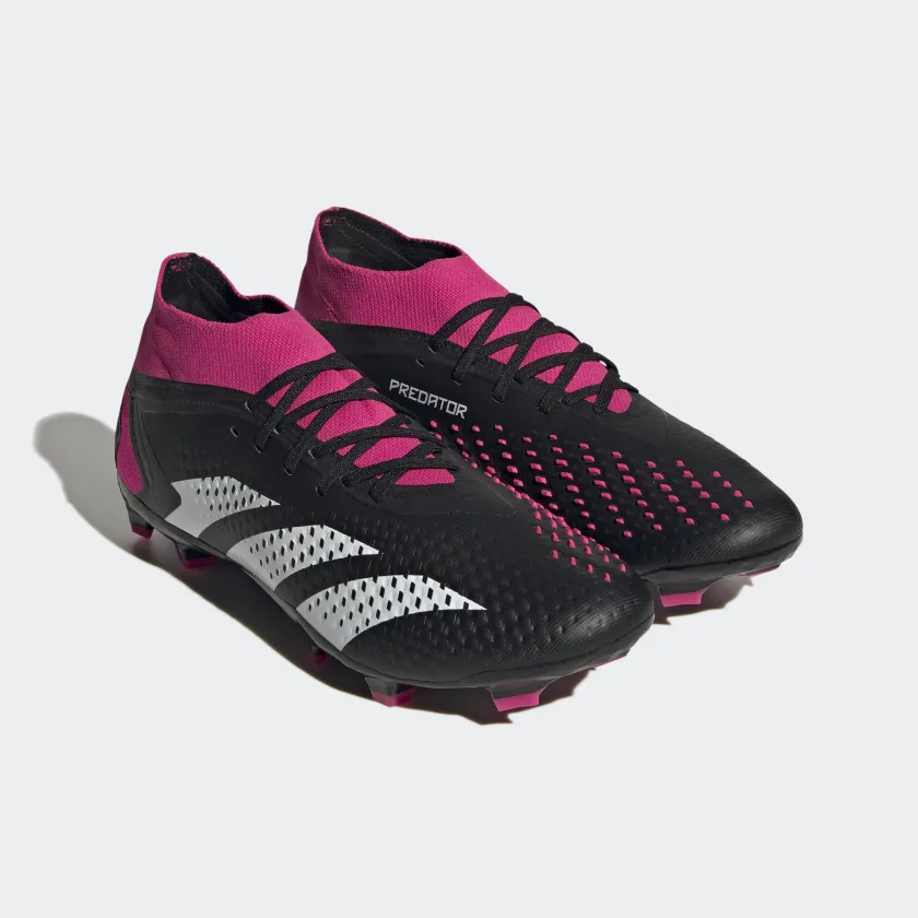 ADIDAS PREDATOR ACCURACY.2 FG Black / White / Pink product image 3, provided for visual reference and product detail review