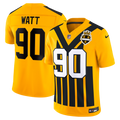 Pittsburgh Steelers T.J. Watt Nike Gold Alternate Vapor product image 1