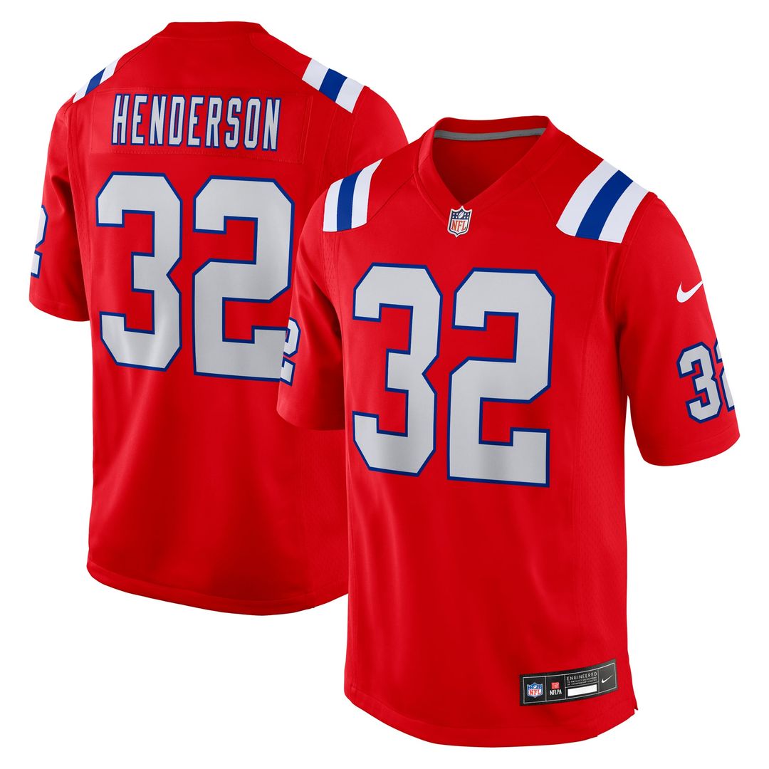 New England Patriots TreVeyon Henderson Nike Navy 2025 NFL product image 17