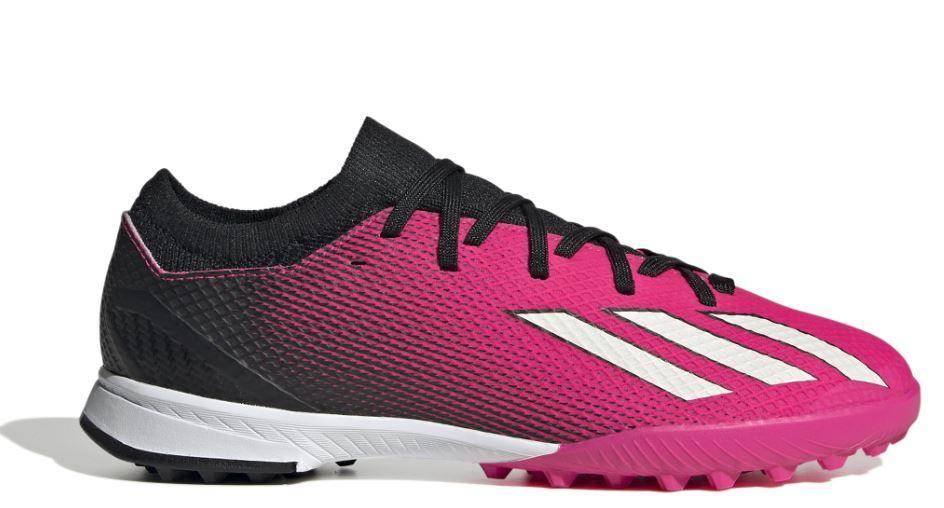 Adidas JR X Speedportal.3 TF-Pink/White/Black product image 1, provided for visual reference and product detail review