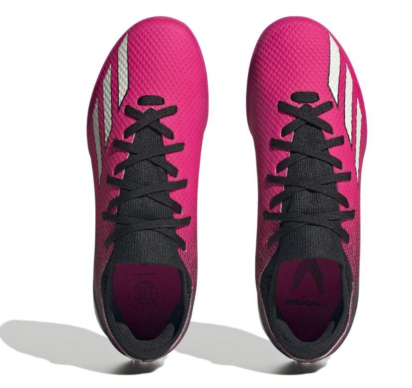 Adidas JR X Speedportal.3 TF-Pink/White/Black product image 2, provided for visual reference and product detail review