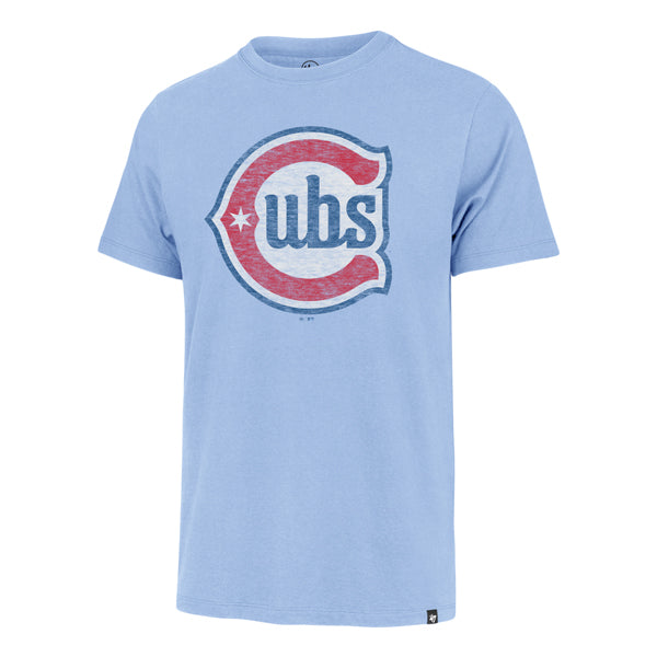 Chicago Cubs '47 Alt 2 Logo Columbia Franklin T-Shirt product image 1, provided for visual reference and product detail