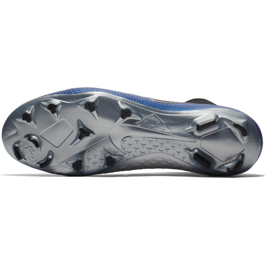 Nike Phantom Vision Elite DF FG - Racer Blue/Metallic Silver product image 5, provided for visual reference and product
