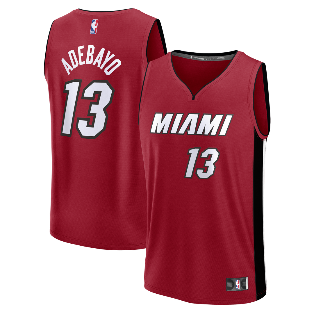 Miami Heat Bam Adebayo Fanatics Fast Break Replica Player product image 1