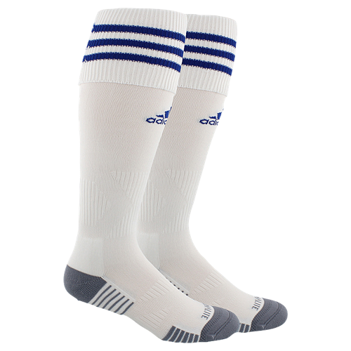 Copa Zone Socks III-White/Royal product image 1, provided for visual reference and product detail review