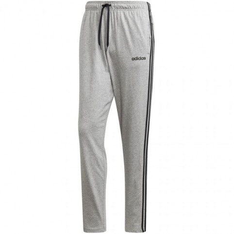 Essentials 3-Stripes Tapered Open Hem Pants product image 2, provided for visual reference and product detail review