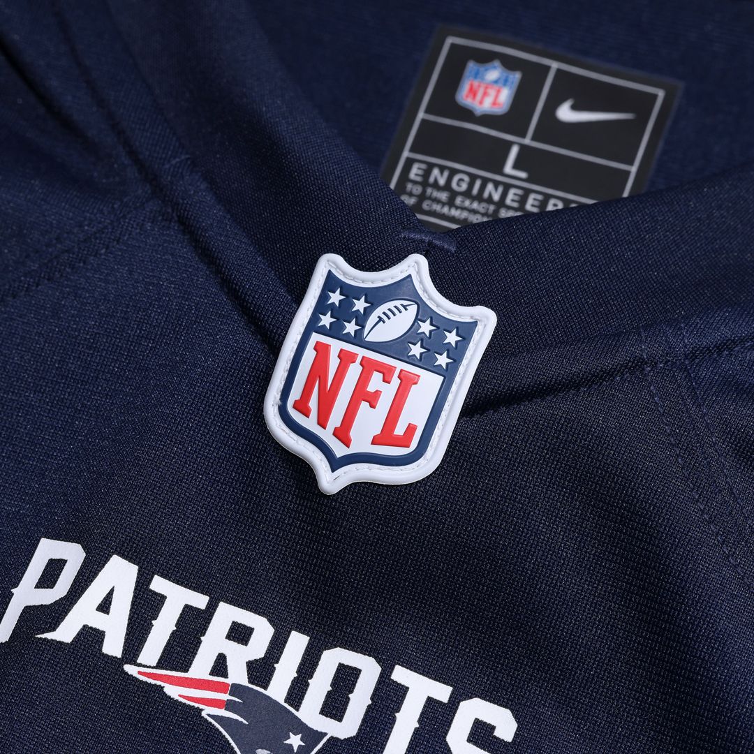 New England Patriots Craig Woodson Nike Navy Game Jersey product image 6