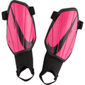 Nike Youth Charge Shin Guards-Pink Blast/Black product image 1, provided for visual reference and product detail review