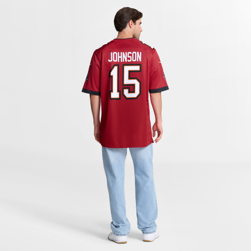 Tampa Bay Buccaneers Tez Johnson Nike Red Game Jersey product image 8