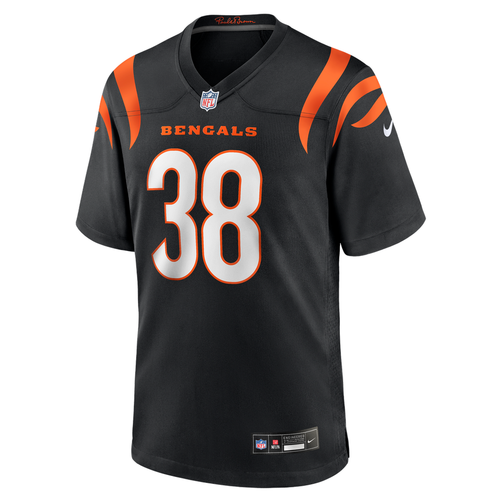Cincinnati Bengals DJ Ivey Nike Black Game Jersey product image 2