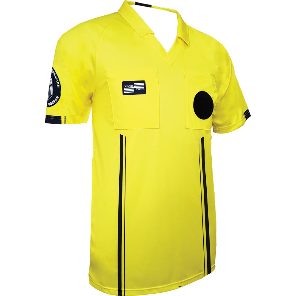 USSF Economy Yellow SS Shirt product image 4, provided for visual reference and product detail review