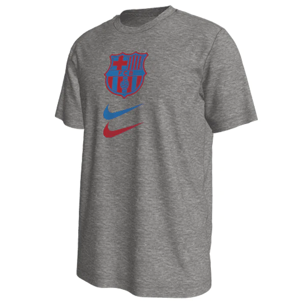 Nike Men FC Barcelona Crest T-Shirt product image 1, provided for visual reference and product detail review
