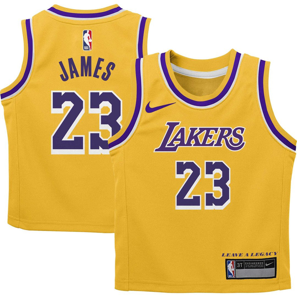 Los Angeles Lakers LeBron James Nike Toddler Swingman product image 1