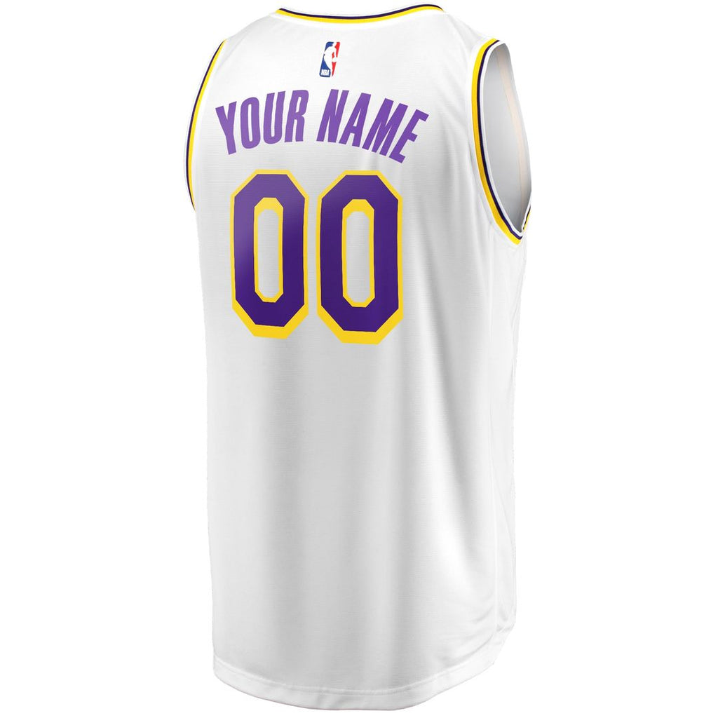 Los Angeles Lakers Fanatics Fast Break Custom Replica product image 3