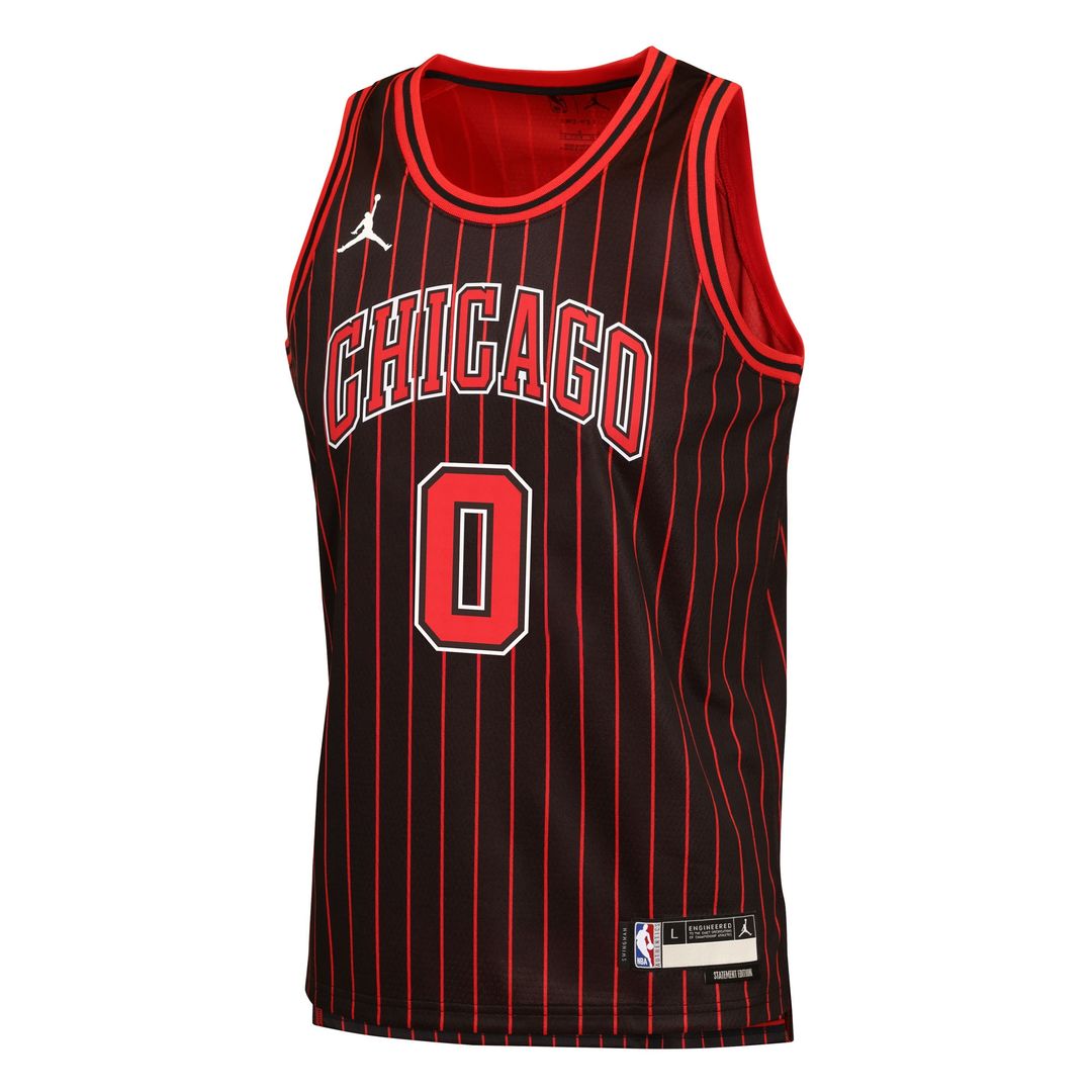 Chicago Bulls Coby White Jordan Brand Youth Swingman Jersey product image 2