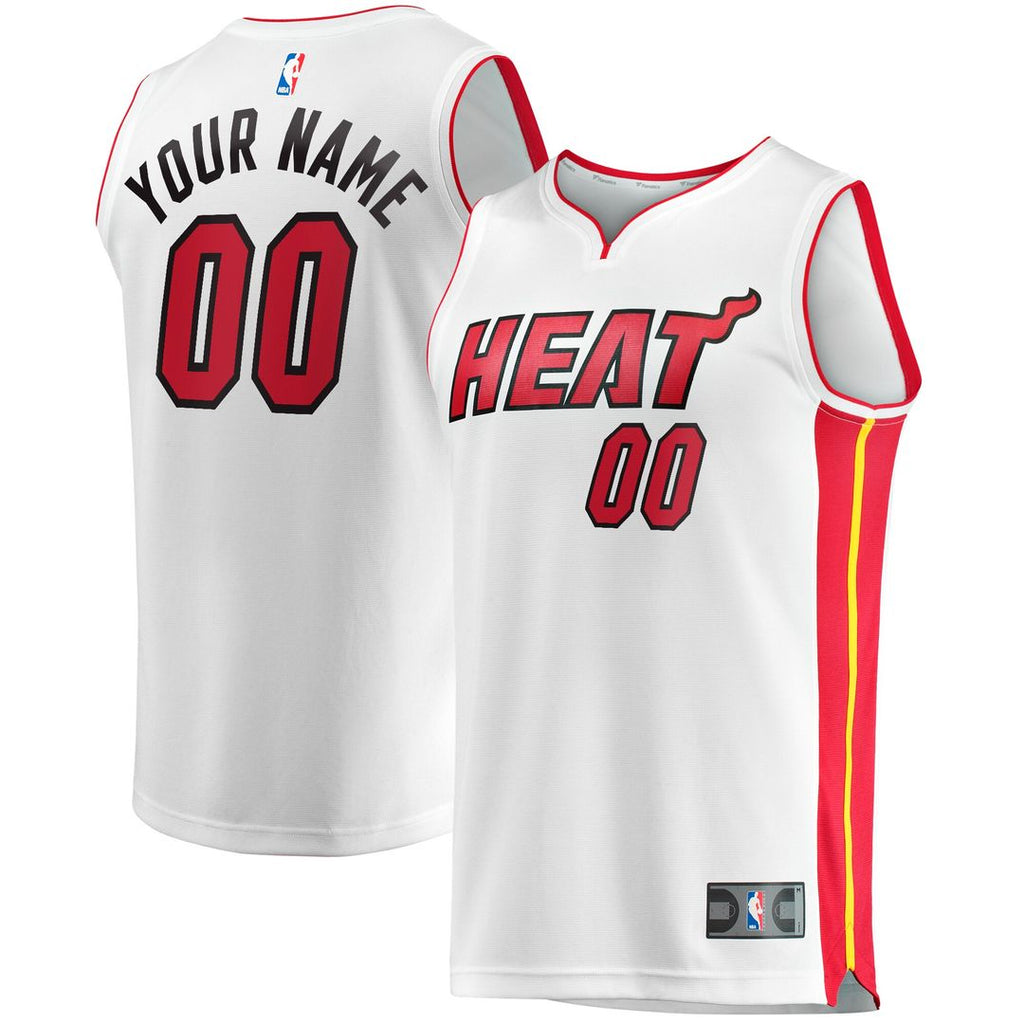 Miami Heat Fanatics Youth Fast Break Custom Replica Jersey product image 1