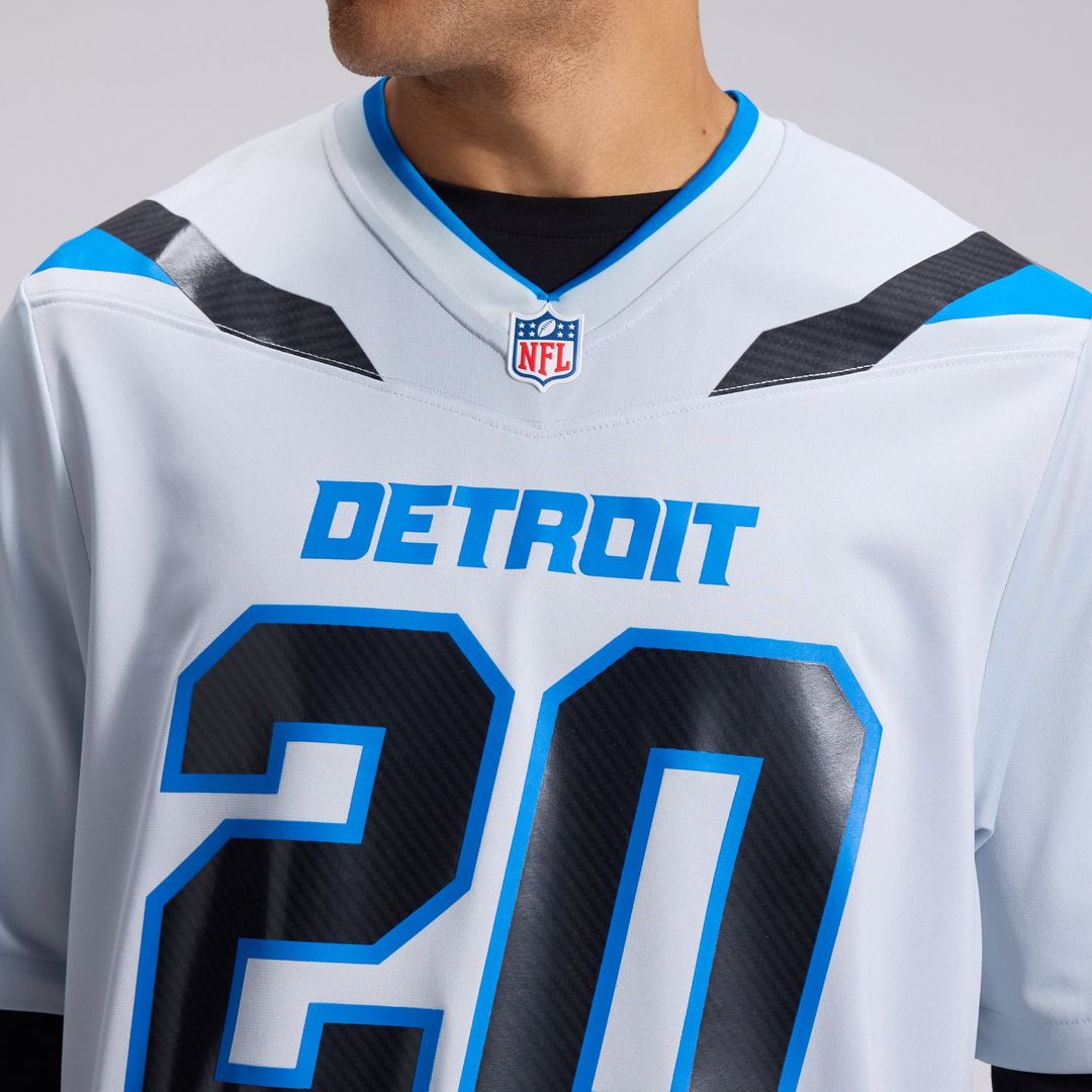 Detroit Lions Barry Sanders Nike Silver 2026 Rivalries product image 8