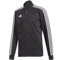 Adidas Jr Tiro 19 Tr Jacket - Black/White product image 1, provided for visual reference and product detail review