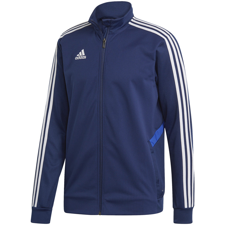 ADIDAS YOUTH TIRO 19 TR Jacket - Navy product image 1, provided for visual reference and product detail review