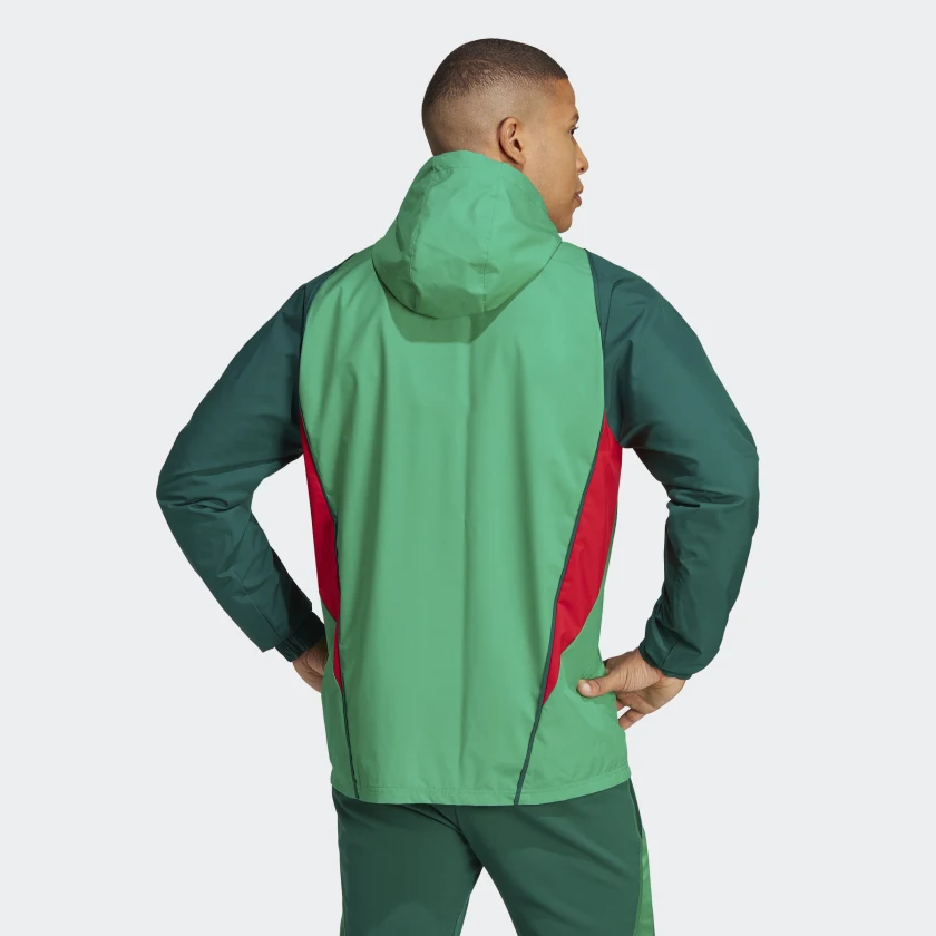 Adidas Mexico Tiro 23 All-Weather Jacket product image 2, provided for visual reference and product detail review