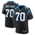 Carolina Panthers Brady Christensen Nike Black Game Jersey product image 1