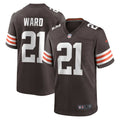 Cleveland Browns Denzel Ward Nike Brown Game Jersey product image 1