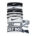 Nike Ponytail Holders - Black/White product image 1, provided for visual reference and product detail review