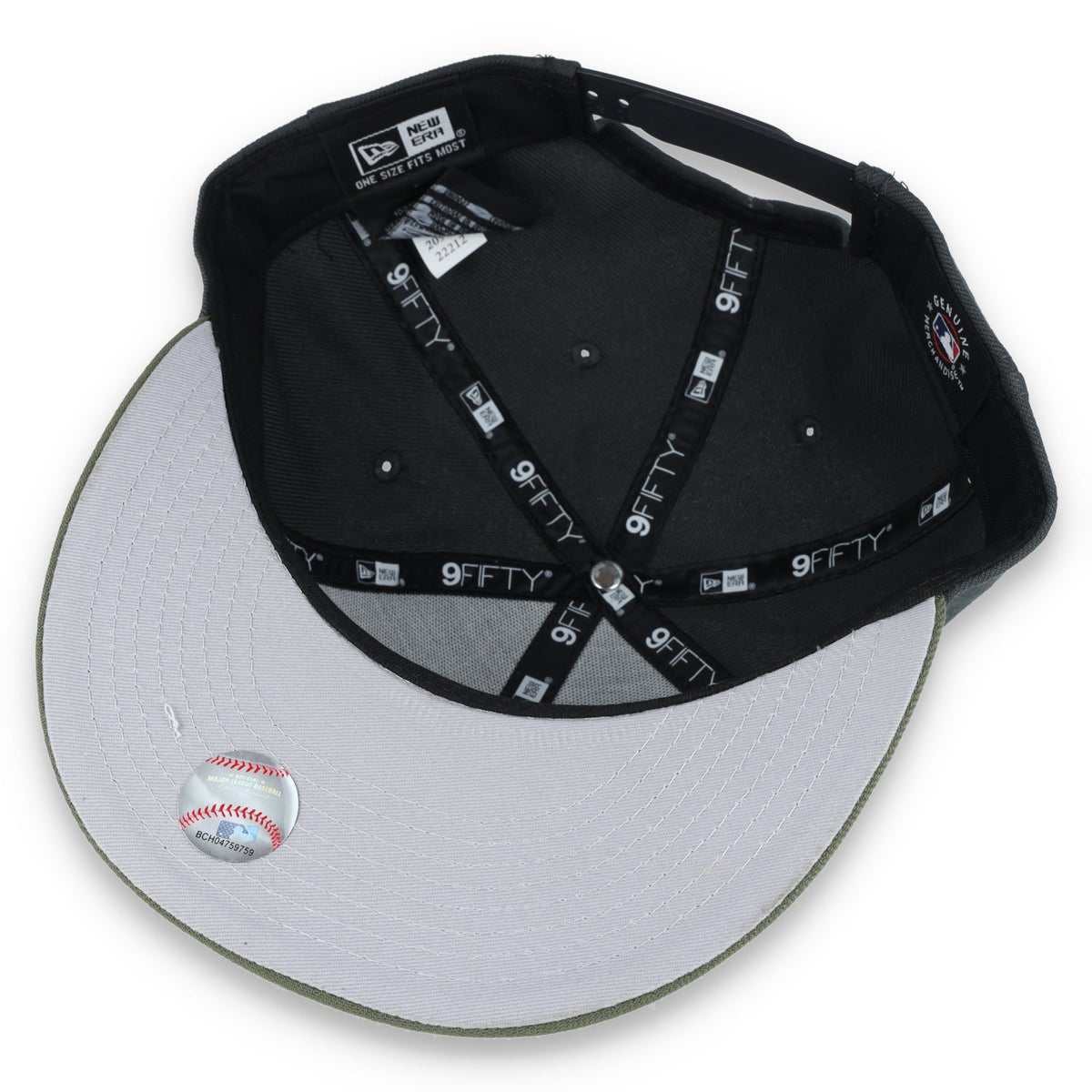 New Era St. Louis Cardinals 2-Tone Color Pack 9FIFTY Snapback Hat- Grey/Olive product image 7, provided for visual reference