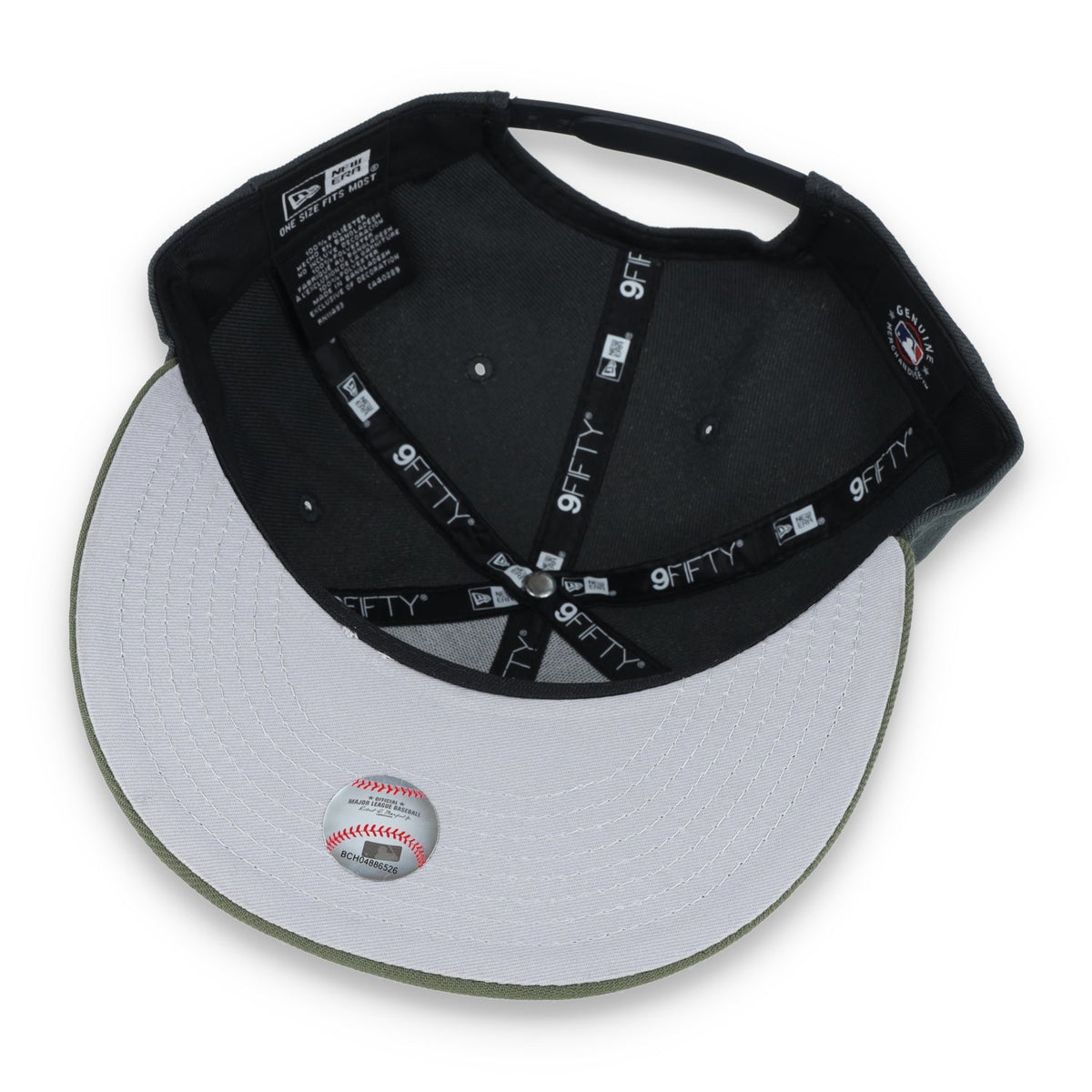 New Era St. Louis Cardinals 2-Tone Color Pack 9FIFTY Snapback Hat- Grey/Olive product image 7, provided for visual reference