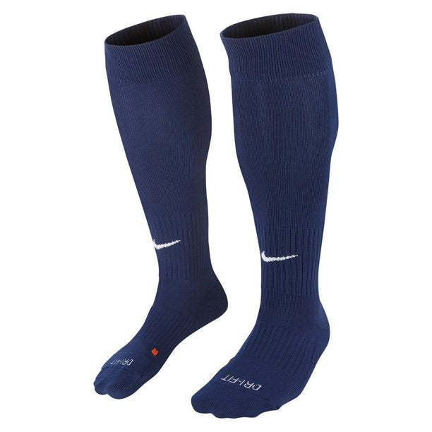 Nike Classic 2 Cushioned Over-the-Calf Socks-Navy product image 1, provided for visual reference and product detail review
